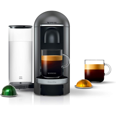 Nespresso® Machine by Breville® Vertuo Coffee and Espresso Maker Bundle in Chrome