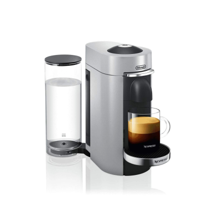 Nespresso® by Breville VertuoPlus Coffee and Espresso Maker with Milk Frother in Titanium